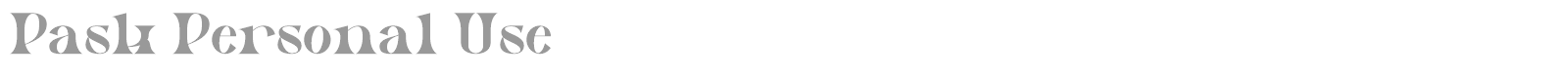 Pask font preview